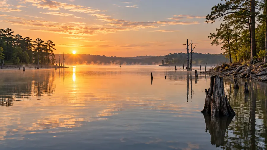 Lake Fork Reservoir.